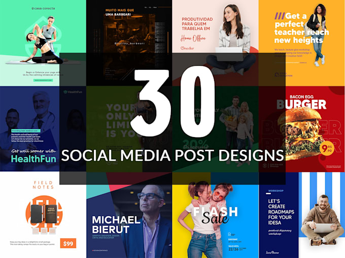 Basic Social Media Posts Design Service
